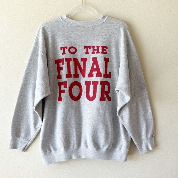 Vintage 1991 NCAA Tournament Ohio State Buckeyes Final Four Sweatshirt Crewneck - Picture 6 of 10